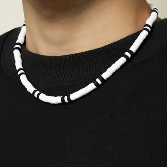 Fashion Minimalist Beaded Necklace For Men Women Jewelry Accessories - Picture 1 of 8